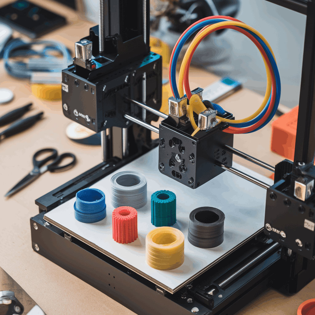 Industrial 3D printer array