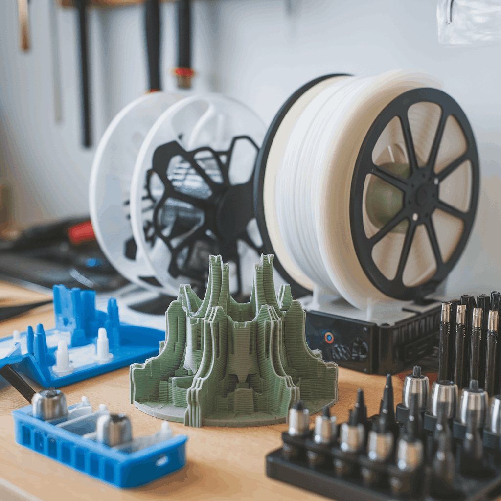 Filament spools and QA tools